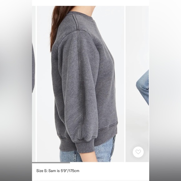 AGOLDE Thora Sweatshirt - size M - Picture 4 of 13